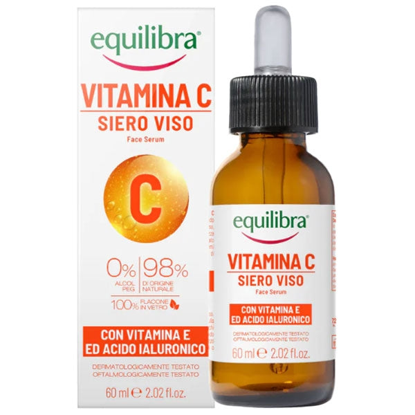 EQUILIBRA VITAMINA C SIERO VISO ACIDO IALURONICO 60 ML - Tre Pi Profumerie