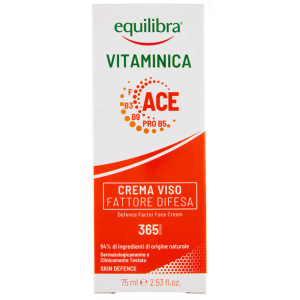 EQUILIBRA VITAMINICA CREMA FATTORE DIFESA DELLA CUTE 75 ML - Tre Pi Profumerie