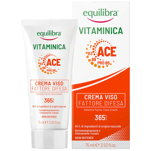 EQUILIBRA VITAMINICA CREMA FATTORE DIFESA DELLA CUTE 75 ML - Tre Pi Profumerie