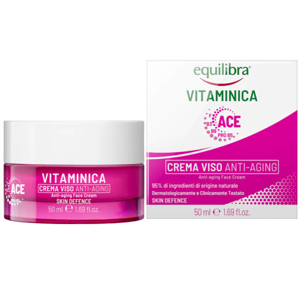 EQUILIBRA VITAMINICA CREMA VISO ANTI-ETA 50 ML - Tre Pi Profumerie