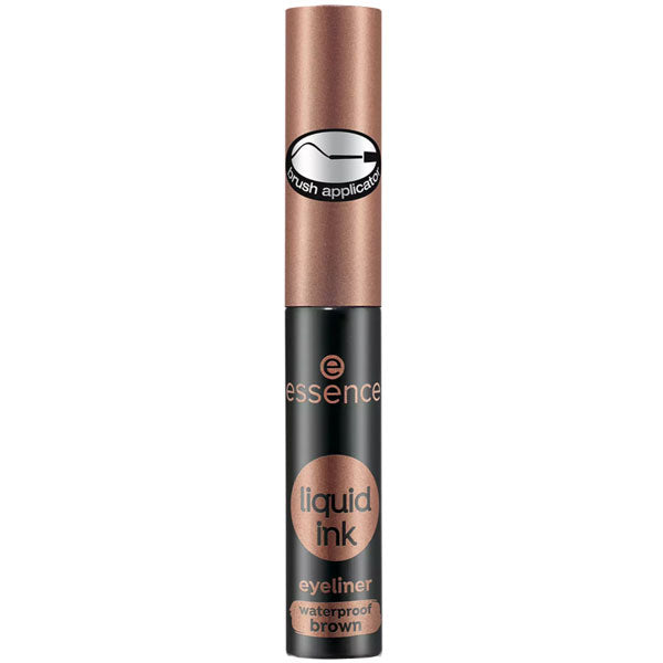 ESSENCE LIQUID INK EYELINER MARRONE WATERPROOF - Tre Pi Profumerie