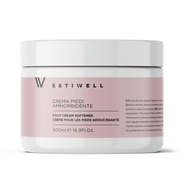 ESTIWELL CREMA PIEDI AMMORBIDENTE 500 ML - Tre Pi Profumerie