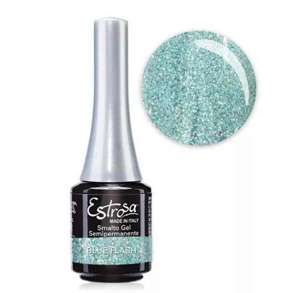 ESTROSA SMALTO GEL SEMIPERMANENTE BLUE FLASH 7 ML - Tre Pi Profumerie