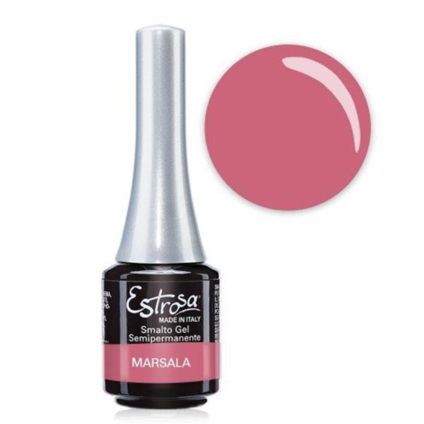ESTROSA SMALTO GEL SEMIPERMANENTE MARSALA 7873 7 ML - Tre Pi Profumerie