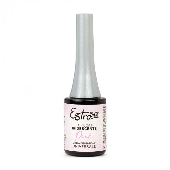 ESTROSA TOP COAT IRIDESCENTE PINK 14 ML