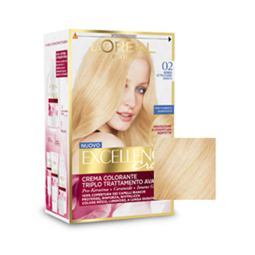 L'OREAL EXCELLENCE BIONDO ULTRA CHIARO DORATO 02 - Tre Pi Profumerie