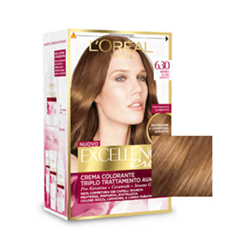 L'OREAL EXCELLENCE BIONDO SCURO DORATO 6,3 - Tre Pi Profumerie