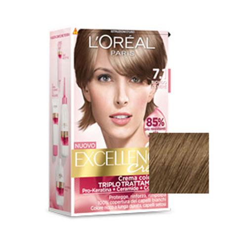 L'OREAL EXCELLENCE BIONDO CENERE 7,1 - Tre Pi Profumerie