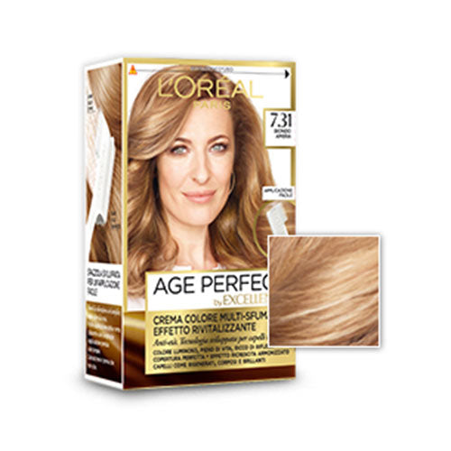 L'OREAL EXCELLENCE AGE PERFECT BIONDO AMBRA 7.31 - Tre Pi Profumerie