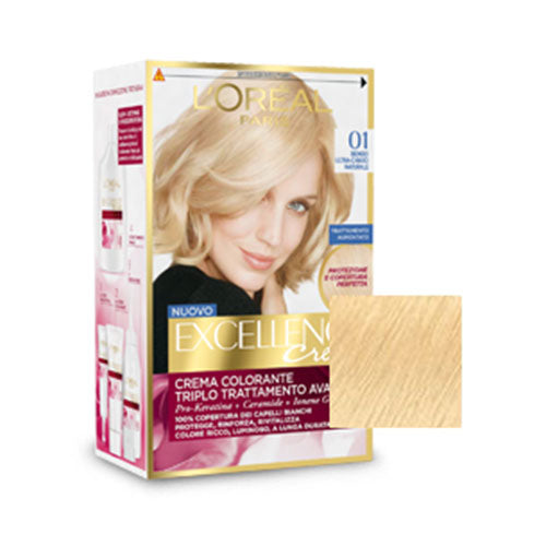 L'OREAL EXCELLENCE BLONDO ULTRA CHIARO NATURALE 01 - Tre Pi Profumerie