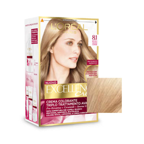 L'OREAL EXCELLENCE BIONDO CHIARO CENERE 8,1 - Tre Pi Profumerie