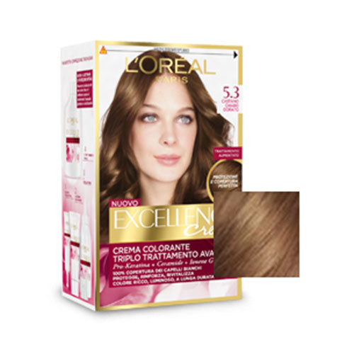 L'OREAL EXCELLENCE CASTANO CHIARO DORATO 5,3 - Tre Pi Profumerie