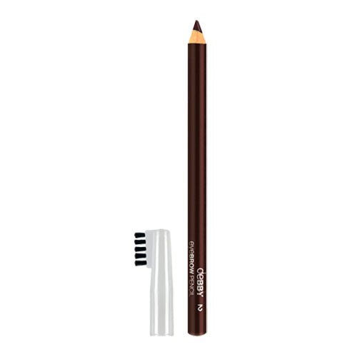 DEBBY MATITA EYEBROW PENCIL LONG LASTING DARK CHESTNUT BROWN 02 - Tre Pi Profumerie
