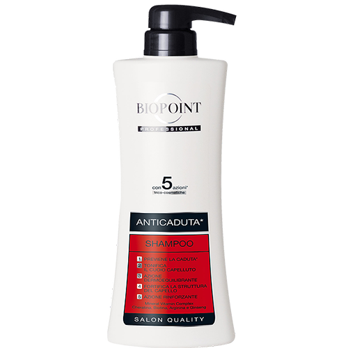 BIOPOINT PROFESSIONAL SHAMPOO ANTICADUTA 5 AZIONI 400 ML - Tre Pi Profumerie