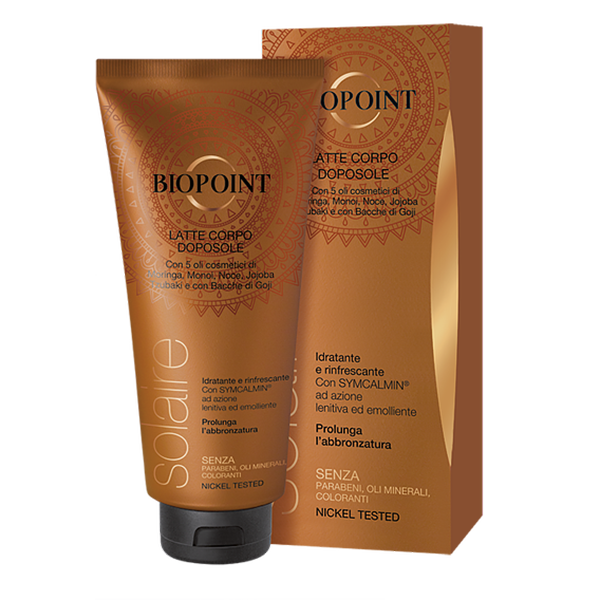 BIOPOINT SOLAIRE LATTE CORPO DOPOSOLE 400 ML - Tre Pi Profumerie