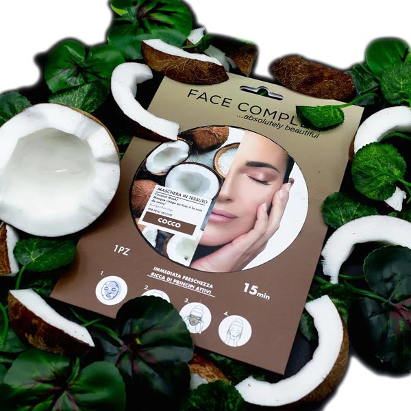 FACE COMPLEX MASCHERA IN TESSUTO COCCO - Tre Pi Profumerie