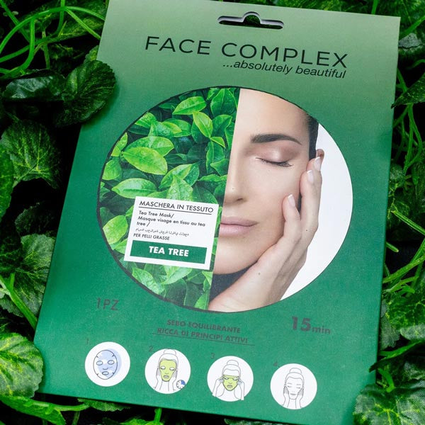 FACE COMPLEX MASCHERA IN TESSUTO TEA TREE - Tre Pi Profumerie