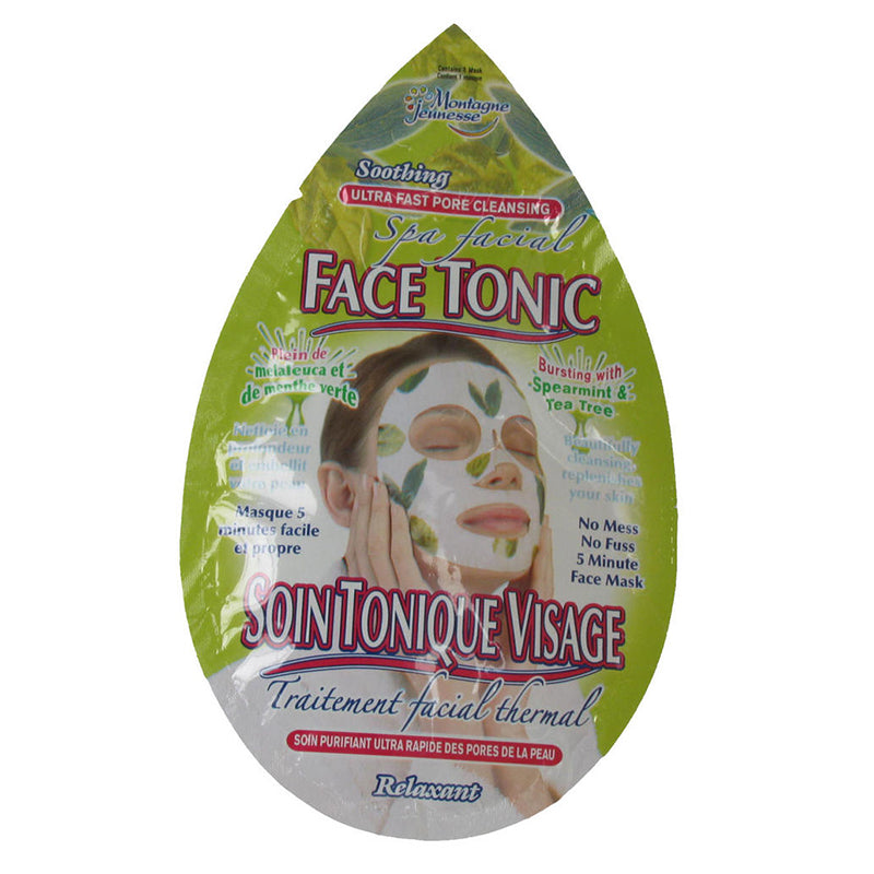 MONTAGNE JEUNESSE MASCHERA FACE TONIC MENTA/TEA - Tre Pi Profumerie