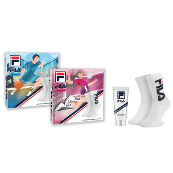 FILA MAN COFANETTO REGALO DOCCIA + CALZINI - Tre Pi Profumerie
