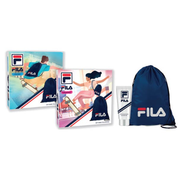 FILA MAN COFANETTO REGALO DOCCIA + SACCHETTO BAG - Tre Pi Profumerie