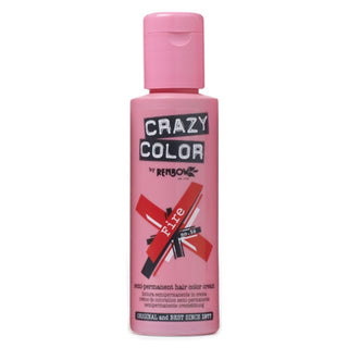CRAZY COLOR SEMI-PERMANENT HAIR COLOR CREAM FIRE 56 - Tre Pi Profumerie