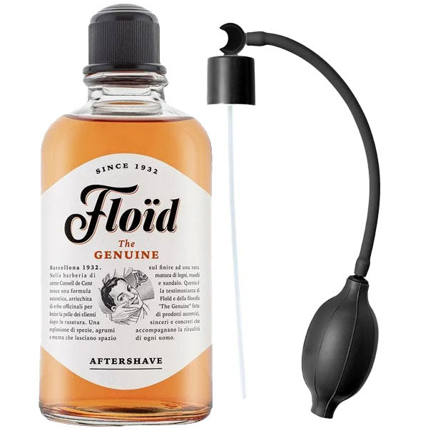 FLOID DOPOBARBA THE GENUINE 400 ML + SPRUZZINO - Tre Pi Profumerie