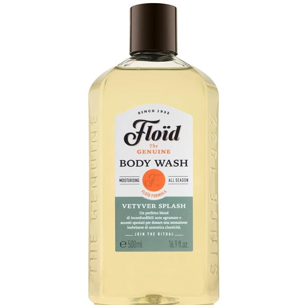 FLOID THE GENUINE VETIVER SPLASH BAGNOSCHIUMA 500 ML - Tre Pi Profumerie