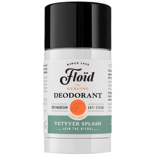 FLOID THE GENUINE VETIVER SPLASH DEODORANTE STICK 75 ML - Tre Pi Profumerie