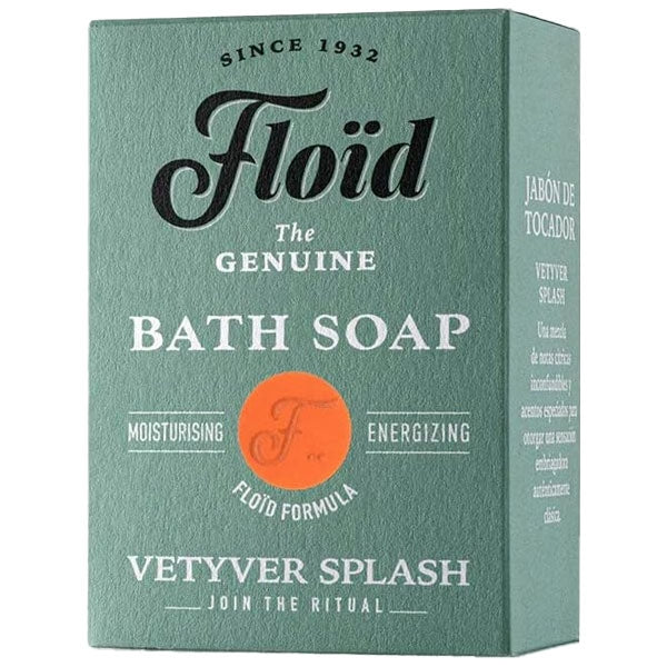 FLOID THE GENUINE VETIVER SPLASH SAPONE BAGNO 120 GR - Tre Pi Profumerie