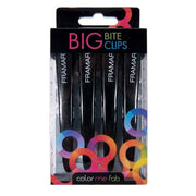 FRAMAR BIG BITE CLIPS BLACK 4 PEZZI - Tre Pi Profumerie