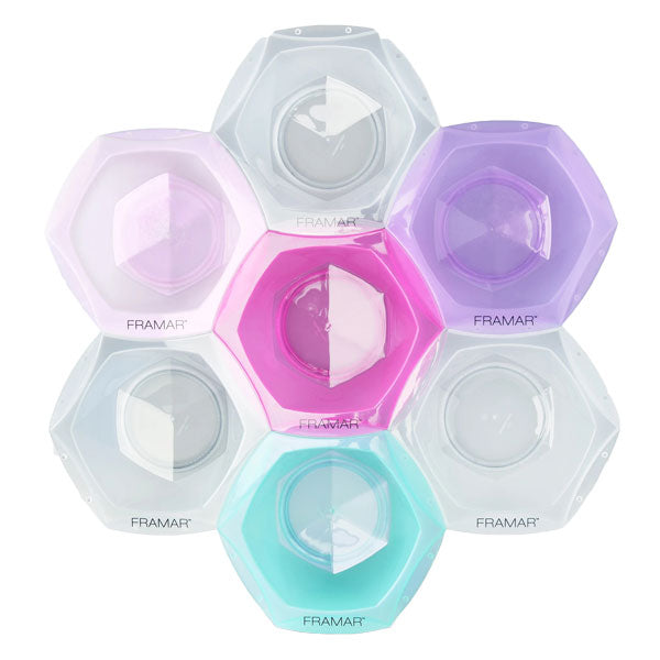 FRAMAR CONNECT E COLOR 7 CONNECTING BOWLS - Tre Pi Profumerie