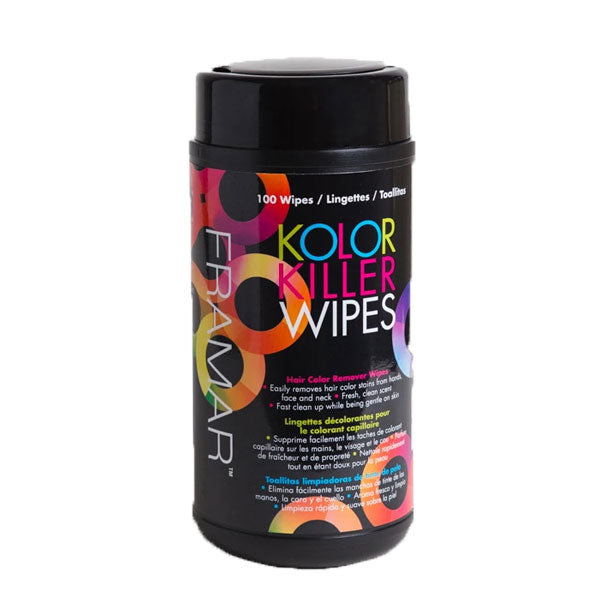 FRAMAR KOLOR KILLER WIPES WHITE 100 PEZZI - Tre Pi Profumerie