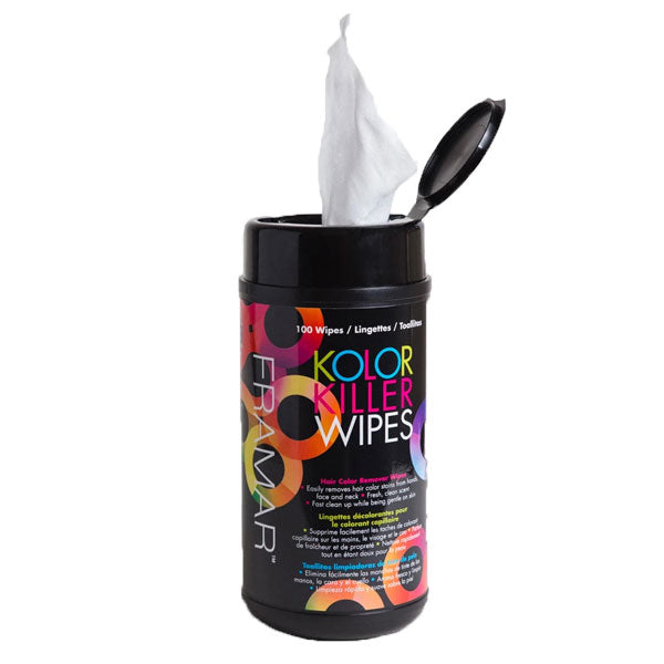 FRAMAR KOLOR KILLER WIPES WHITE 100 PEZZI - Tre Pi Profumerie