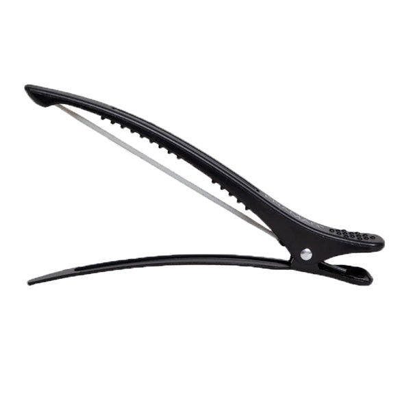 FRAMAR SECTIONING HAIR CLIPS BLACK 4 PEZZI - Tre Pi Profumerie