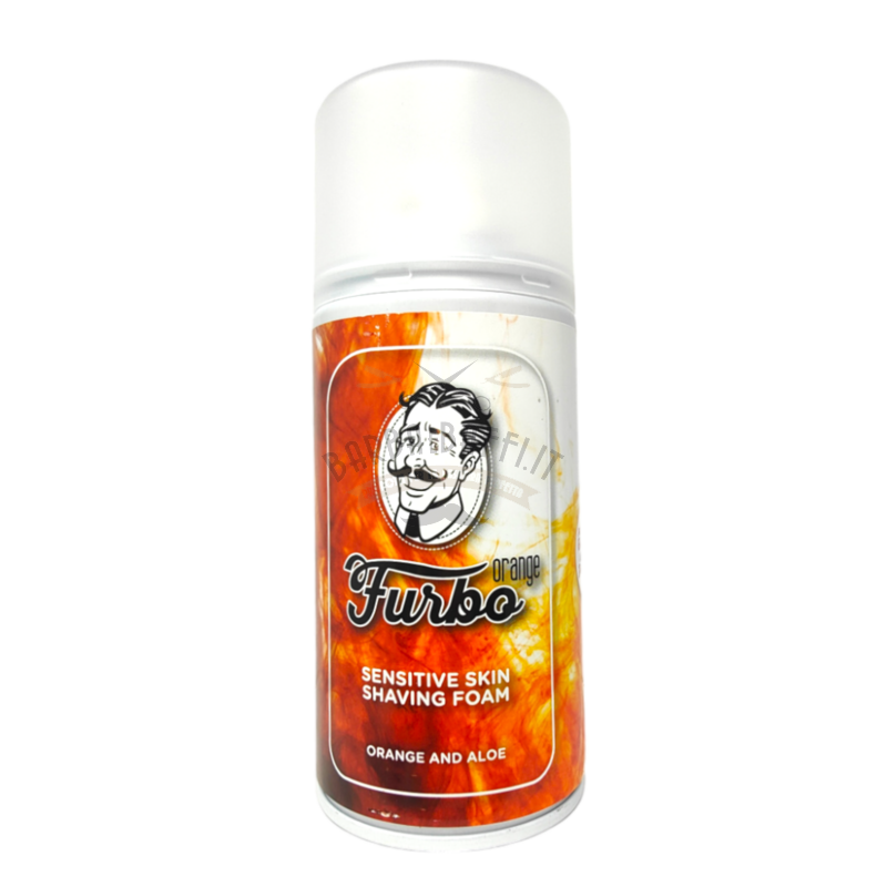 FURBO ORANGE VINTAGE SCHIUMA DA BARBA SENSITIVE 300 ML