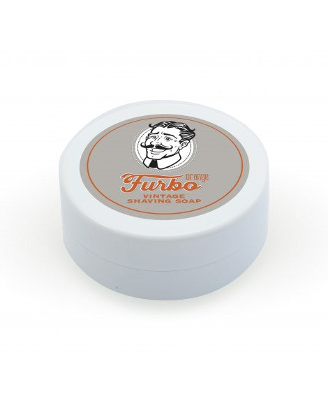 FURBO ORANGE VINTAGE SHAVING SOAP 100 ML - Tre Pi Profumerie