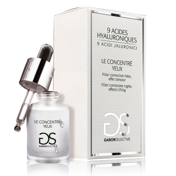 GABOR 9 ACIDES HYALURONIQUES LE CONCENTRE YEUX 15 ML - Tre Pi Profumerie