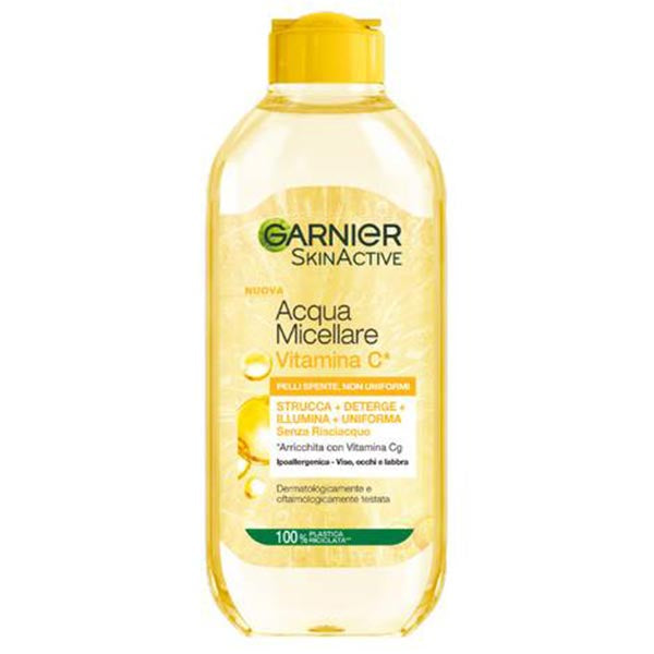 GARNIER ACQUA MICELLAREVITAMINA C PELLI SPENTE 400 ML - Tre Pi Profumerie