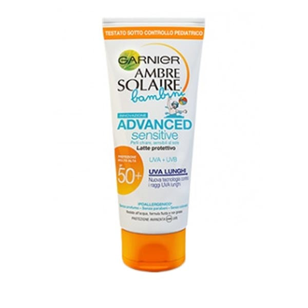 GARNIER AMBRE SOLAIRE L/ADVANCED S BABY F50+ T - Tre Pi Profumerie