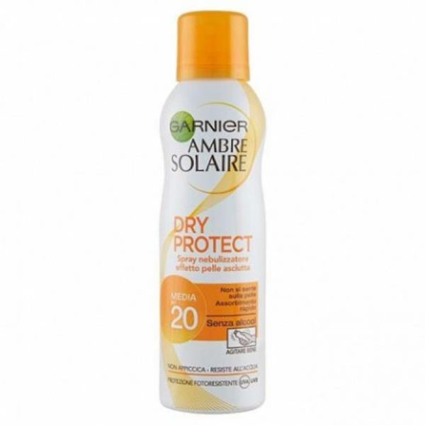 GARNIER AMBRE SOLAIRE DRY PROTECT IP20 200 ML - Tre Pi Profumerie