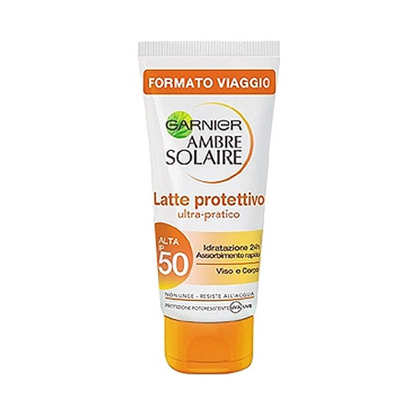 GARNIER AMBRE SOLAIRE LATTE IP50 50 ML - Tre Pi Profumerie