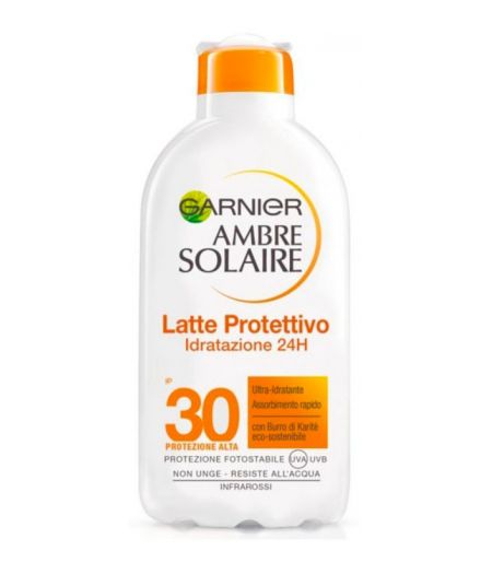 GARNIER AMBRE SOLAIRE LATTE CLASSICO IP30 200 - Tre Pi Profumerie