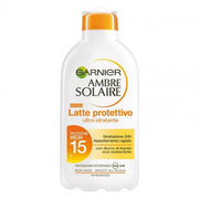 GARNIER AMBRE SOLAIRE LATTE U/IDRAT IP15 200 M - Tre Pi Profumerie