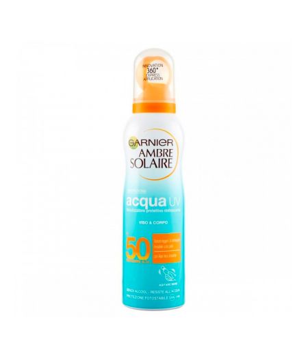 GARNIER AMBRE SOLAIRE ACQUA UV MIST 50 200 ML - Tre Pi Profumerie