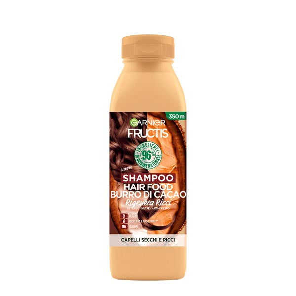 GARNIER FRUCTIS SHAMPOOHAIR FOOD BURRO DI CACAO 350 ML - Tre Pi Profumerie