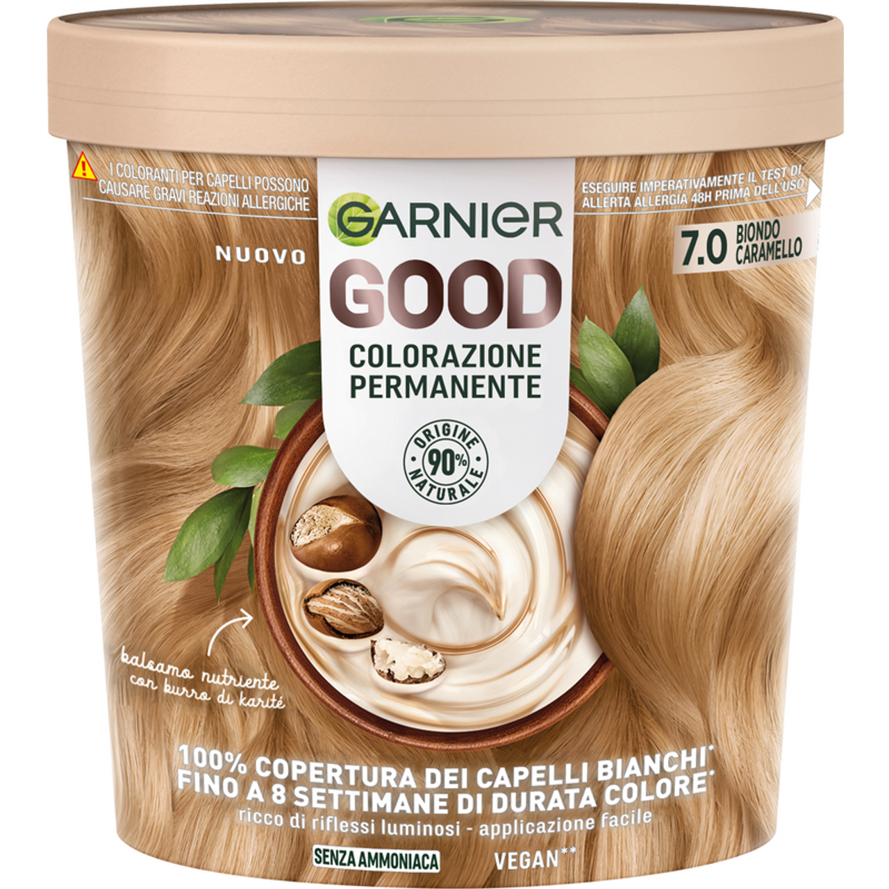 GARNIER GOOD COLORAZIONE PERMANENTE BIONDO CARAMELLO 7.0