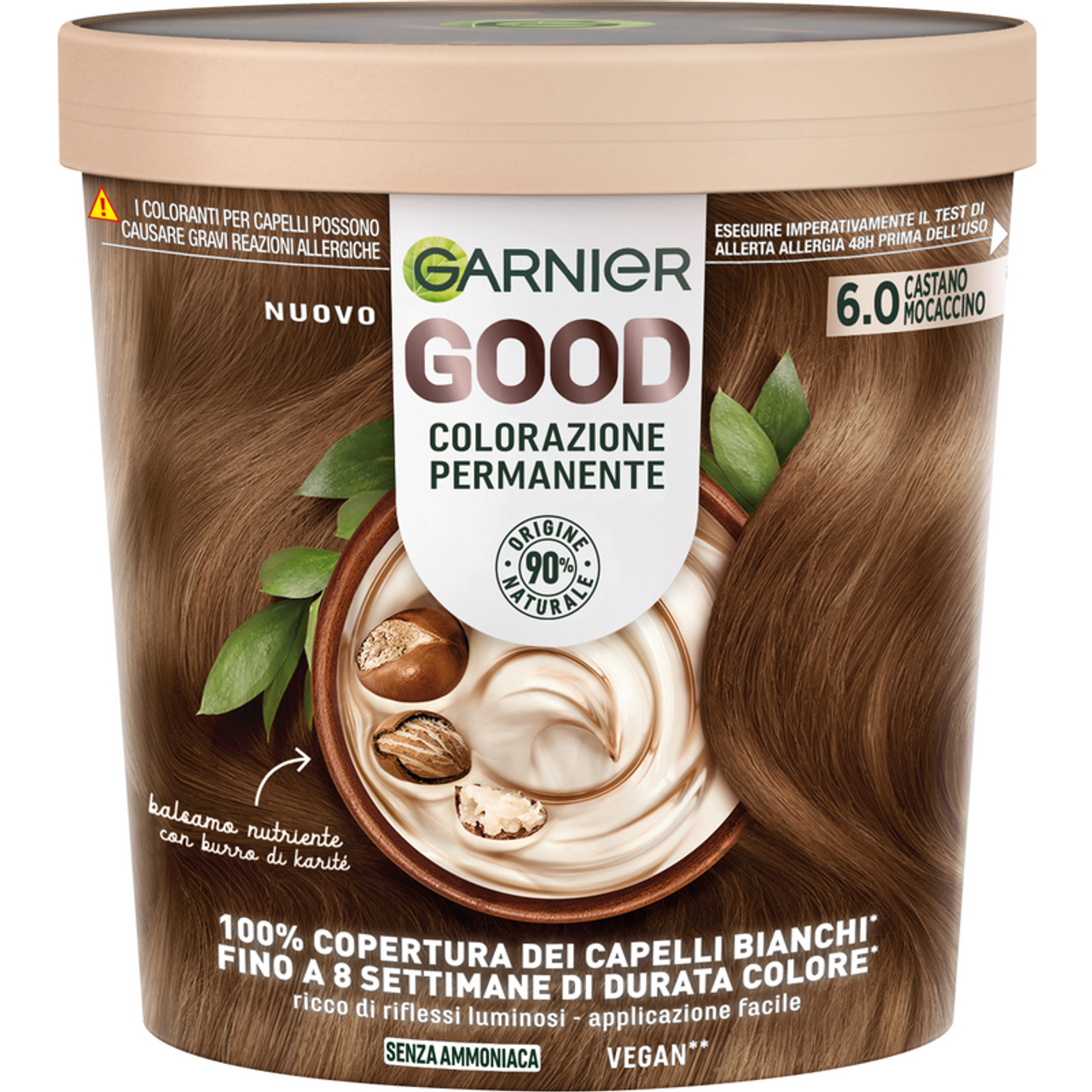 GARNIER GOOD COLORAZIONE PERMANENTE CASTANO MOCACCINO 6.0