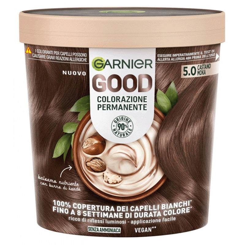 GARNIER GOOD COLORAZIONE PERMANENTE CASTANO MOKA 5.0
