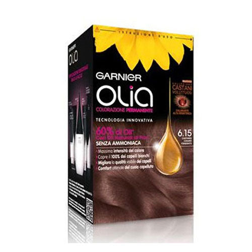 GARNIER OLIA CASTANO CHIARO FONDENTE 6,15 - Tre Pi Profumerie