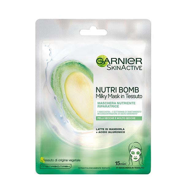 GARNIER SKIN ACTIVE NUTRI BOMB MASCHERA NUTRIENTE RIPARATRICE - Tre Pi Profumerie